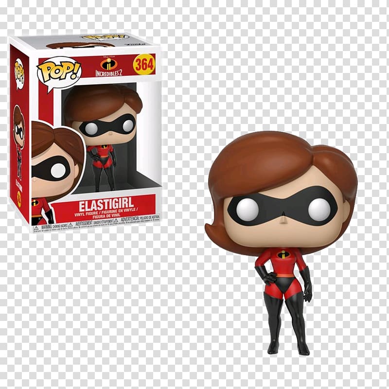 Elastigirl The Underminer Jack-Jack Parr Funko Pixar, toy transparent background PNG clipart