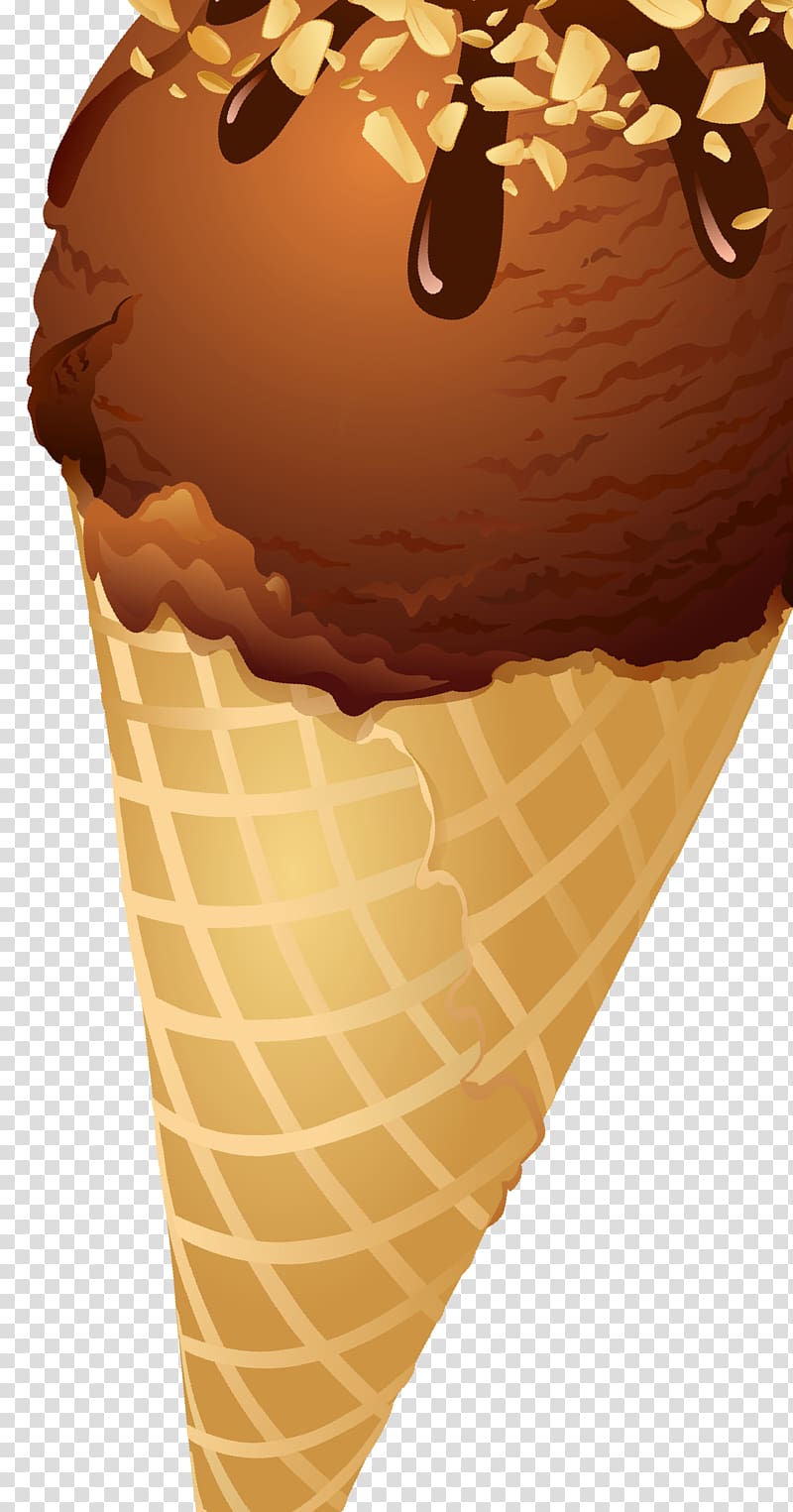 Chocolate ice cream Ice Cream Cones Frozen dessert, ICECREAM transparent background PNG clipart