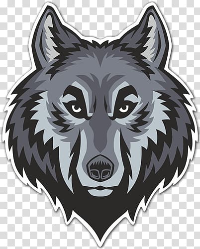 Gray wolf , others transparent background PNG clipart
