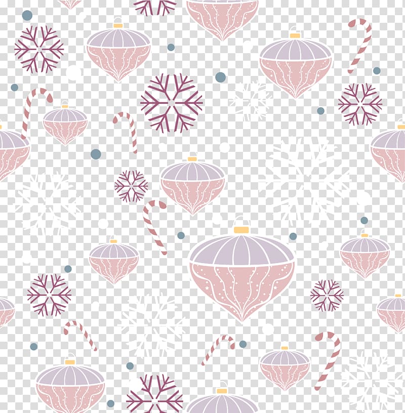 Christmas tree Christmas decoration Pattern, pink candy rain transparent background PNG clipart