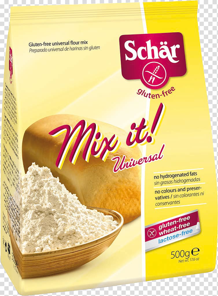 Gluten-free diet Flour Dr. Schär AG / SPA Bread, flour transparent background PNG clipart