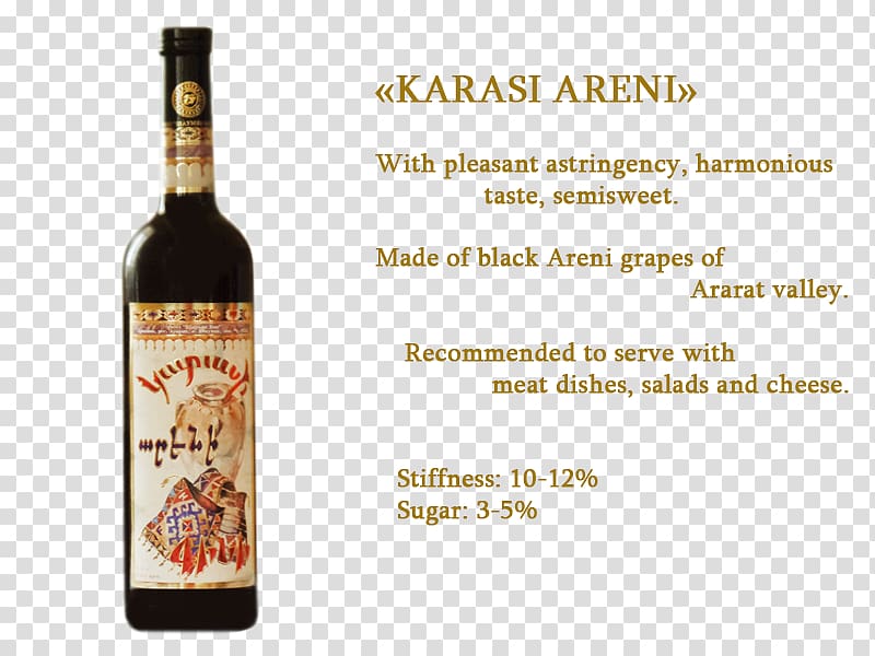 Shahumyan, Ararat Dessert wine Liqueur Areni, wine transparent background PNG clipart