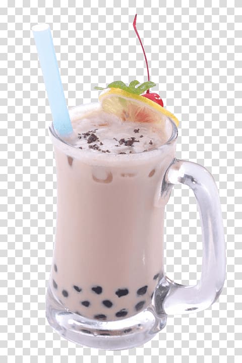 Milkshake Bubble tea Ice cream, milk transparent background PNG clipart