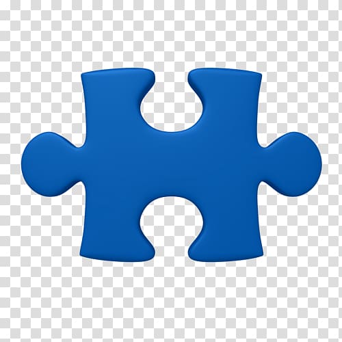 Puzzle board part , Blue Puzzle Piece transparent background PNG clipart