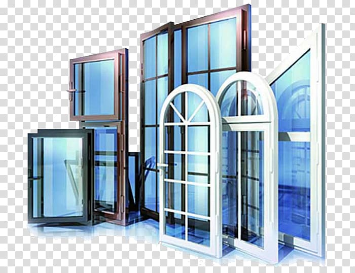 Window Aluminium Glass Door Polyvinyl chloride, window transparent background PNG clipart