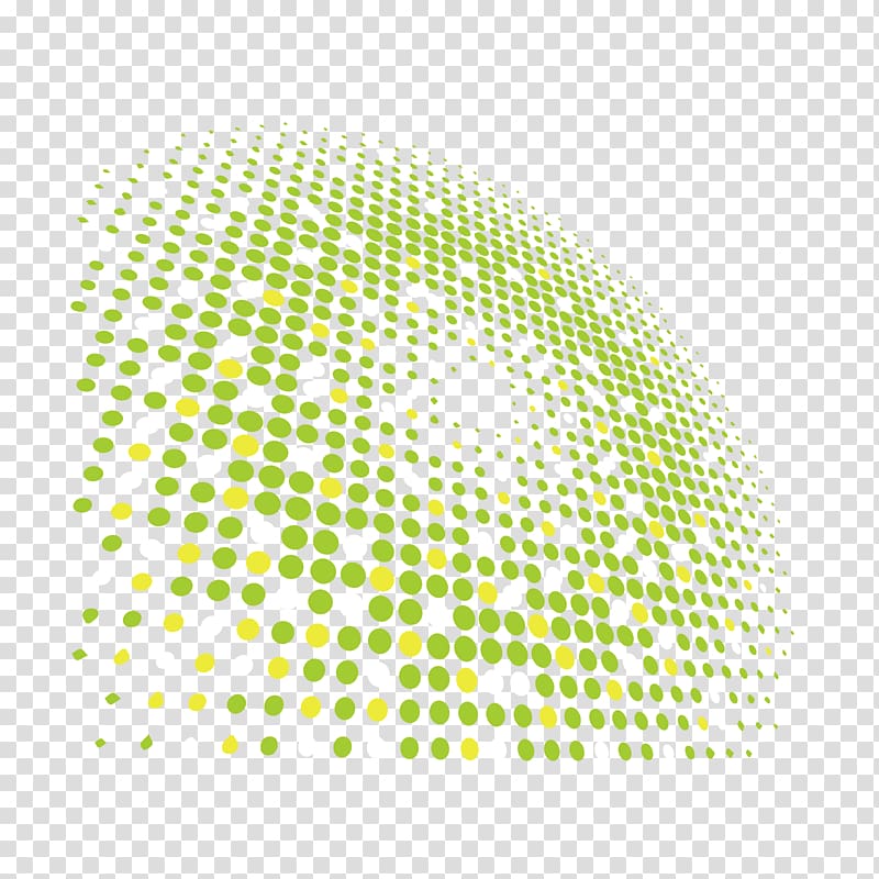 Light Technology Luminous efficacy Euclidean Material, Technology light effect material, yellow and white polka-dotted illustration transparent background PNG clipart