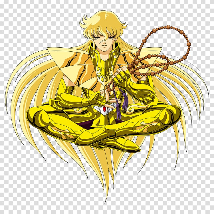 Shaka Pegasus Seiya Phoenix Ikki Dragon Shiryū Aquarius Camus, Anime transparent background PNG clipart