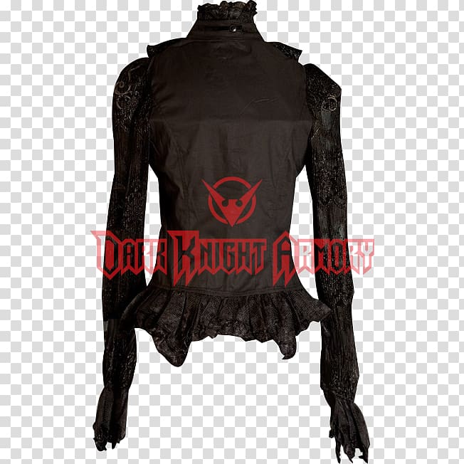 Leather jacket Blouse Shoulder, jacket transparent background PNG clipart
