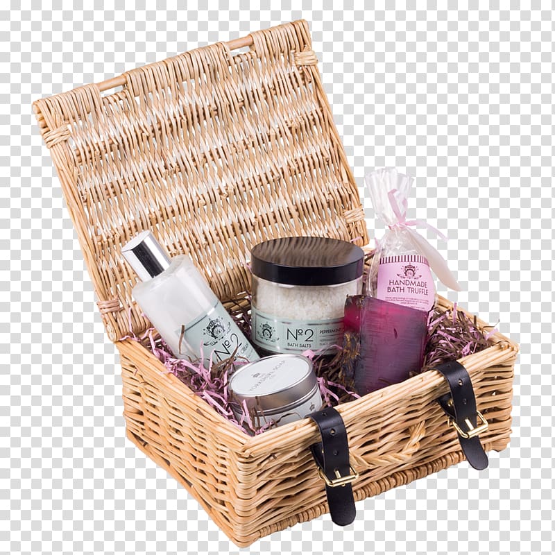 Food Gift Baskets Hamper Soap Picnic Baskets, wicker basket transparent background PNG clipart
