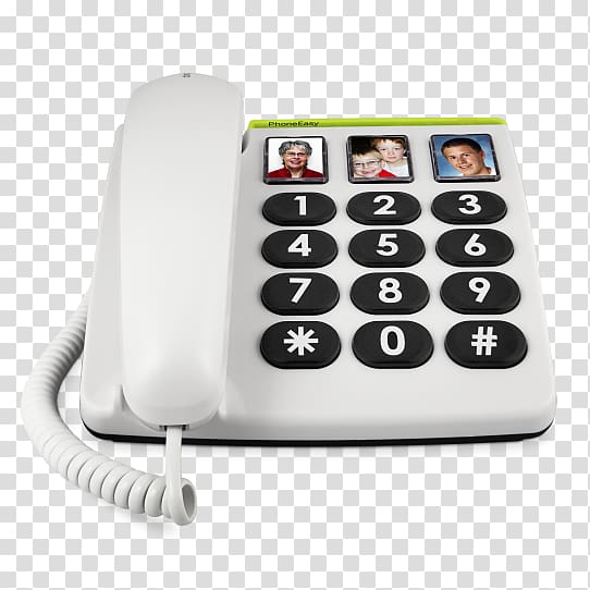 Doro PhoneEasy 331ph Telephone Home & Business Phones DORO PhoneEasy record 327cr Mobile Phones, others transparent background PNG clipart