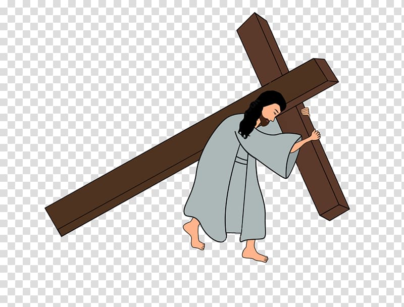 Christian cross Calvary Stations of the Cross Drawing, Jesus transparent background PNG clipart