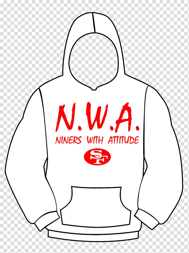 Logos and uniforms of the San Francisco 49ers Sleeve Illustration, nwa transparent background PNG clipart