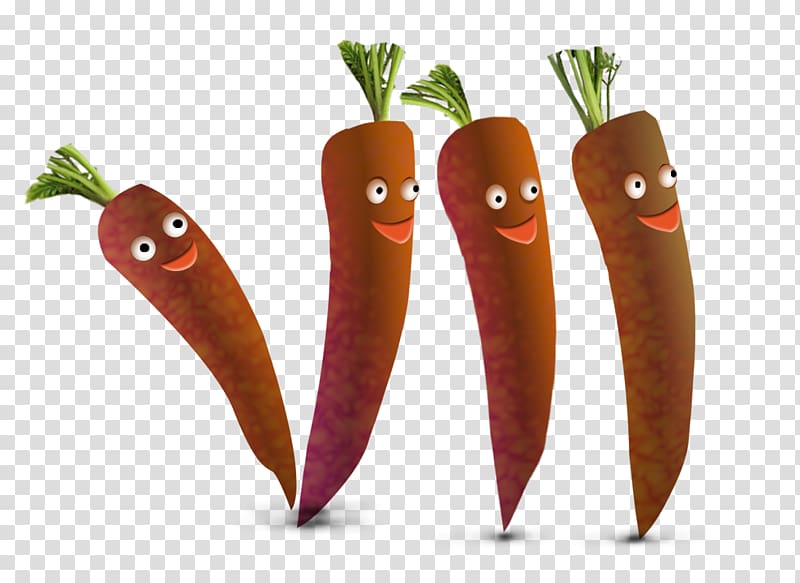 Carrot juice Chili pepper, Naughty carrot transparent background PNG clipart