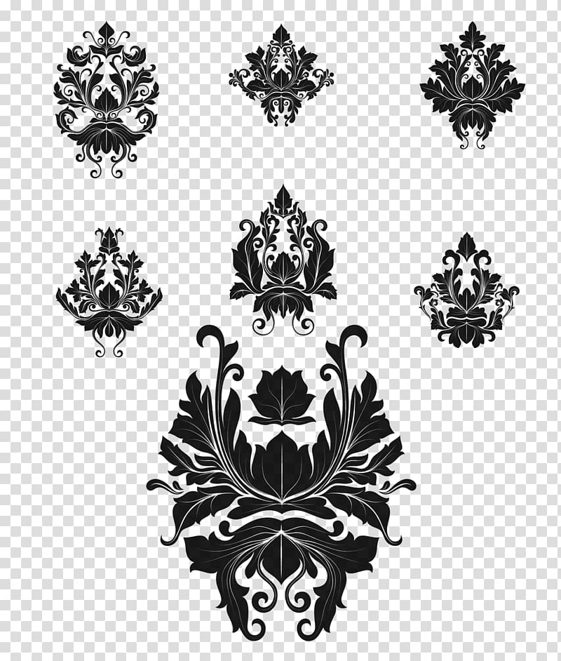 Black and white Art, art deco transparent background PNG clipart