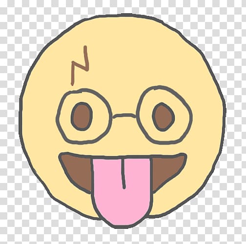 Smiley Emoji Harry Potter and the Cursed Child Emoticon, smiley transparent background PNG clipart