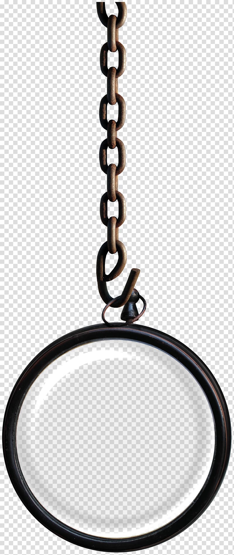 Chain Metal Ring, Metal rings pendants transparent background PNG clipart