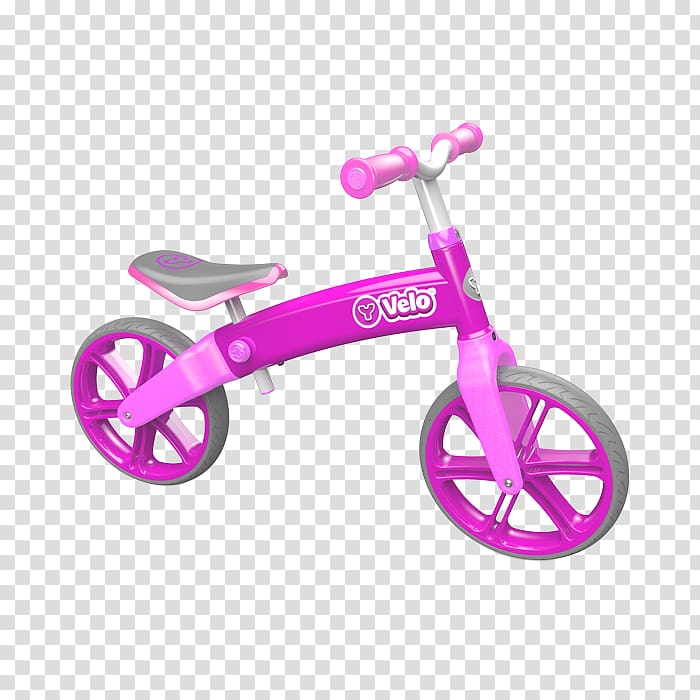 Balance bicycle Kick scooter Child Bicycle Pedals, pink bicycle transparent background PNG clipart