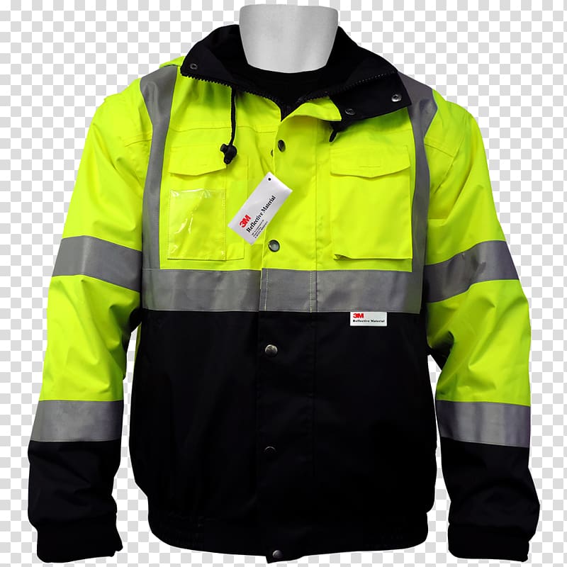 Hoodie Flight jacket Retroreflective sheeting High-visibility clothing, jacket transparent background PNG clipart