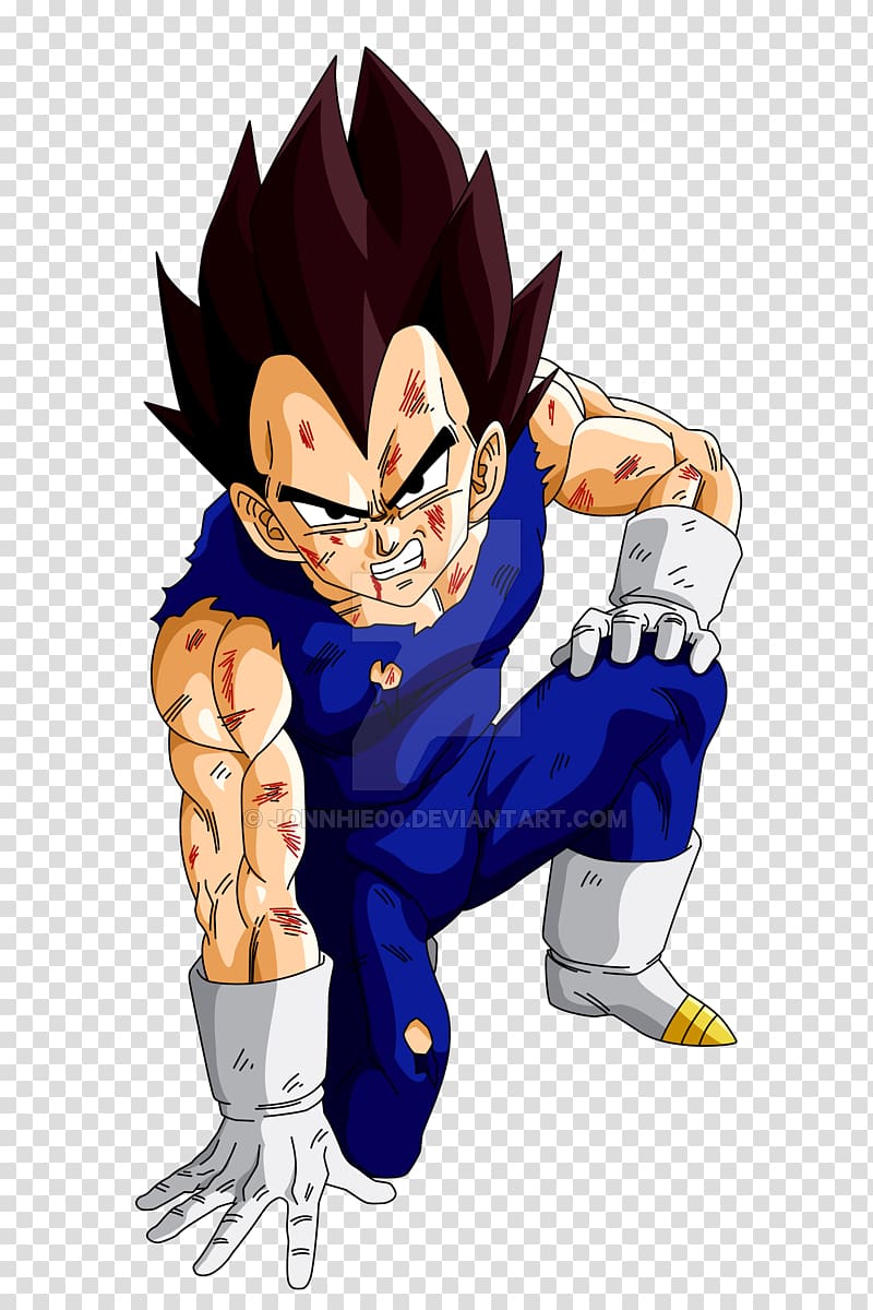 Majin Buu Vegeta Goku Gohan Gotenks, dragon ball z transparent background PNG clipart