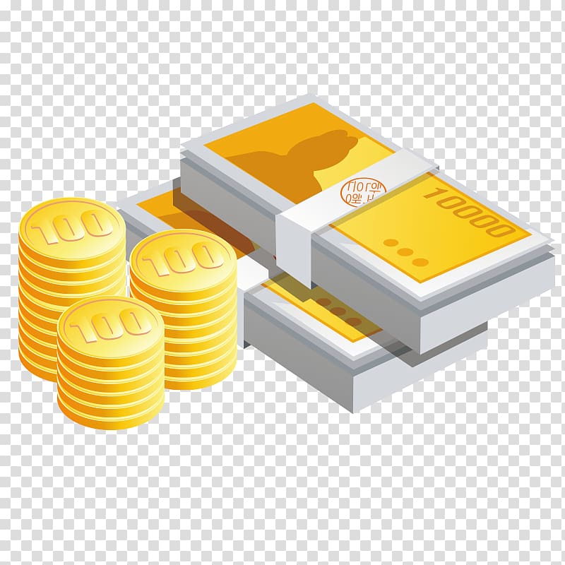 Income Finance Loan, Coins banknotes transparent background PNG clipart