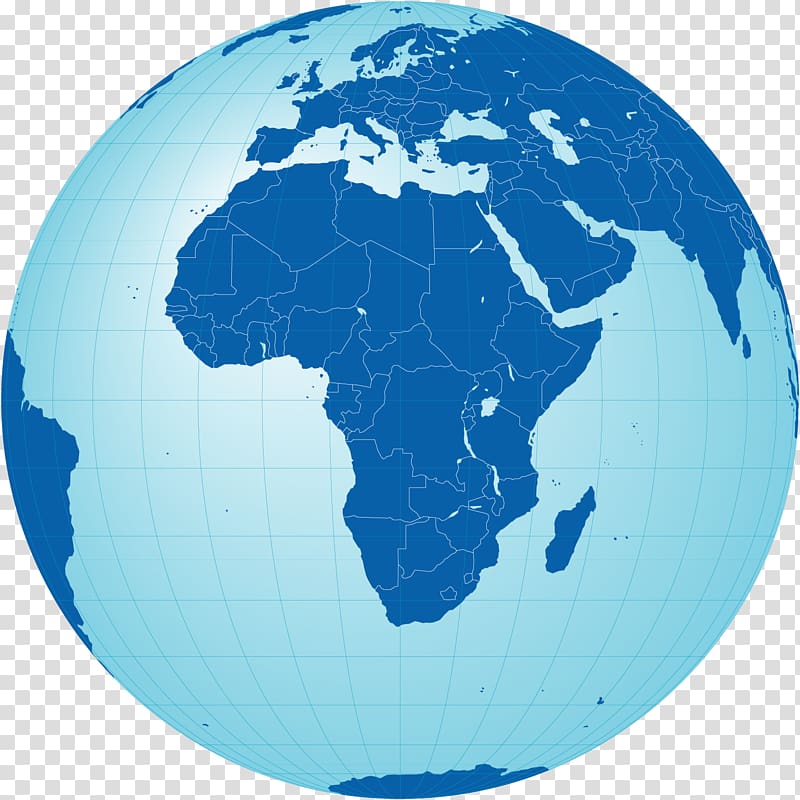 Cameroon Chad Ghana Egypt World, Hand-painted Business globe transparent background PNG clipart