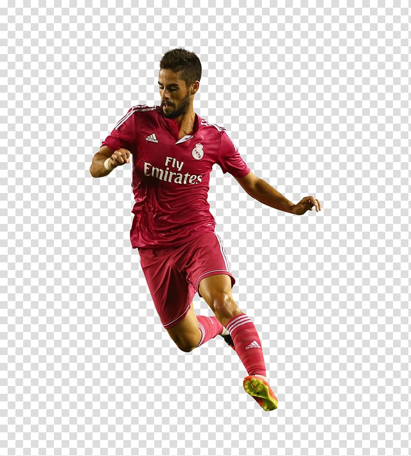 Jersey Spain national football team Real Madrid C.F. Team sport, Isco transparent background PNG clipart