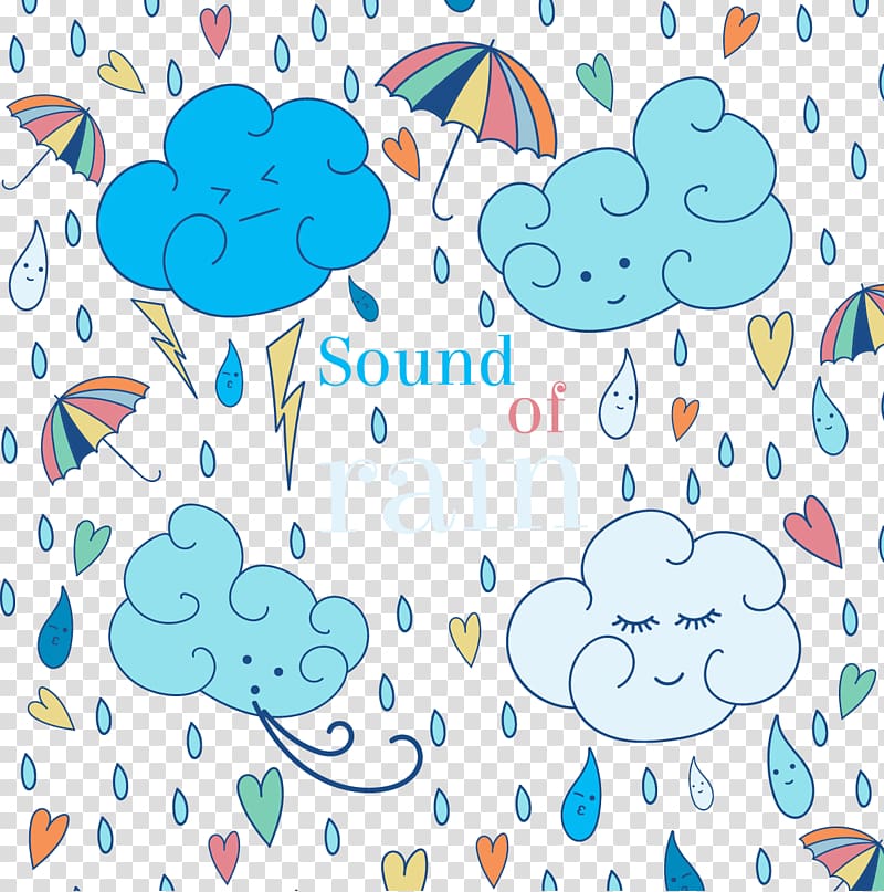 Cloud Rain Weather forecasting, Weather forecast clouds transparent background PNG clipart