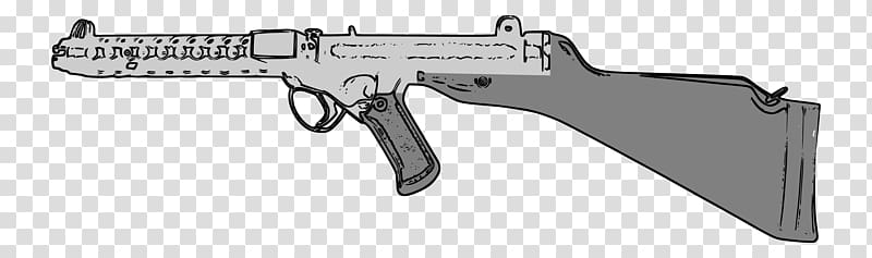 Trigger Firearm Assault rifle Ranged weapon Air gun, assault rifle transparent background PNG clipart