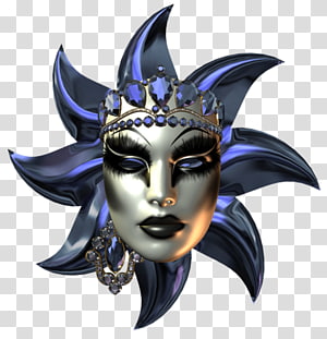 Carnival mask transparent background PNG clipart thumbnail