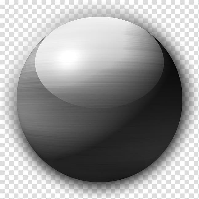Black and white Monochrome Sphere Circle, orb transparent background PNG clipart