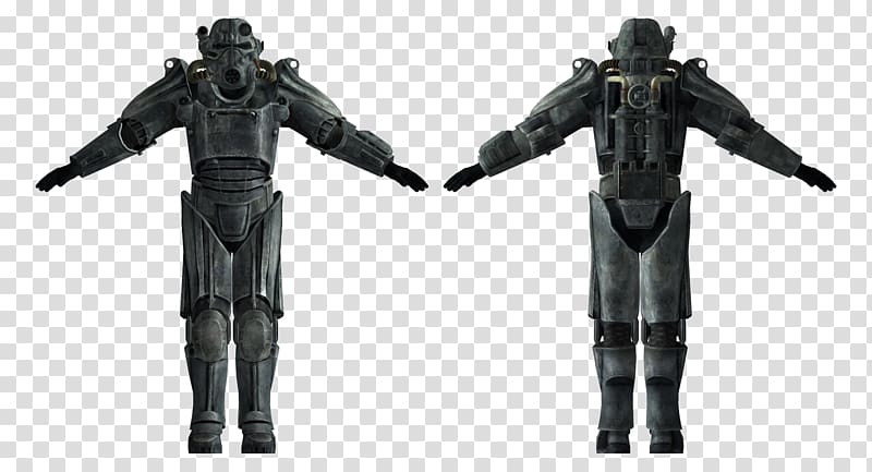 Fallout: New Vegas Fallout: Brotherhood of Steel Fallout 4 Armour Powered exoskeleton, armour transparent background PNG clipart