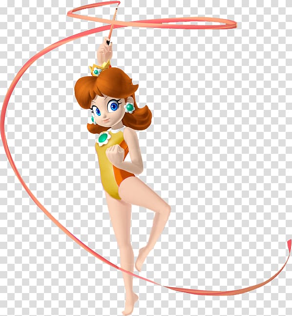 Princess Daisy Mario & Sonic at the London 2012 Olympic Games Mario & Sonic at the Olympic Games Mario & Sonic at the Rio 2016 Olympic Games Rosalina, gymnastics transparent background PNG clipart