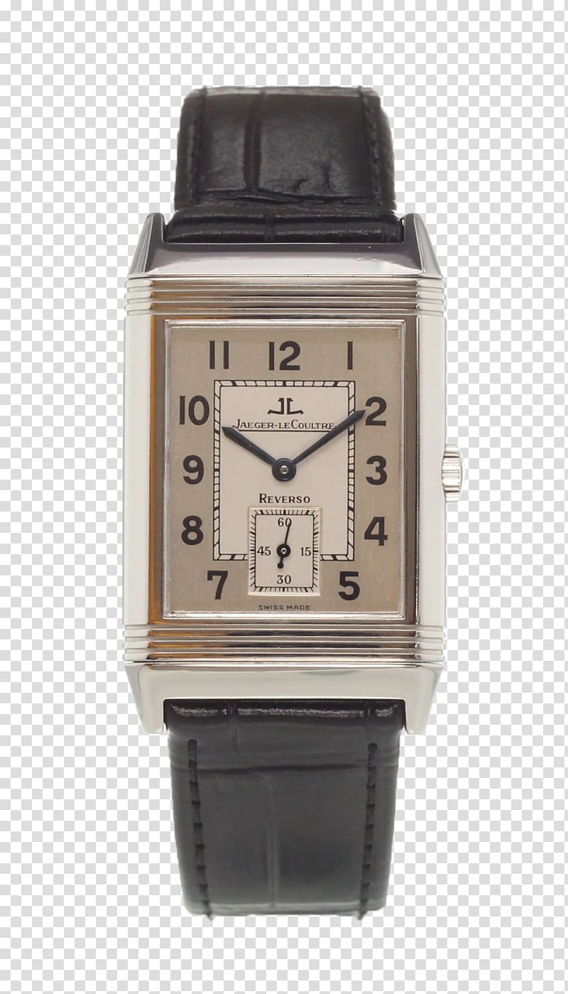 Watch Jaeger-LeCoultre Reverso Chronograph Vacheron Constantin, watch transparent background PNG clipart