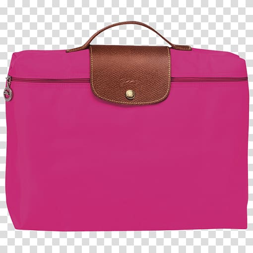 Briefcase Longchamp Handbag Pliage, bag transparent background PNG clipart