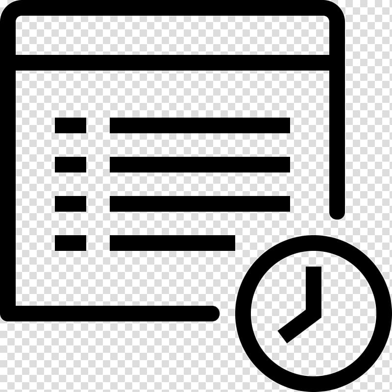 Computer Icons Icon design Timesheet , time transparent background PNG clipart