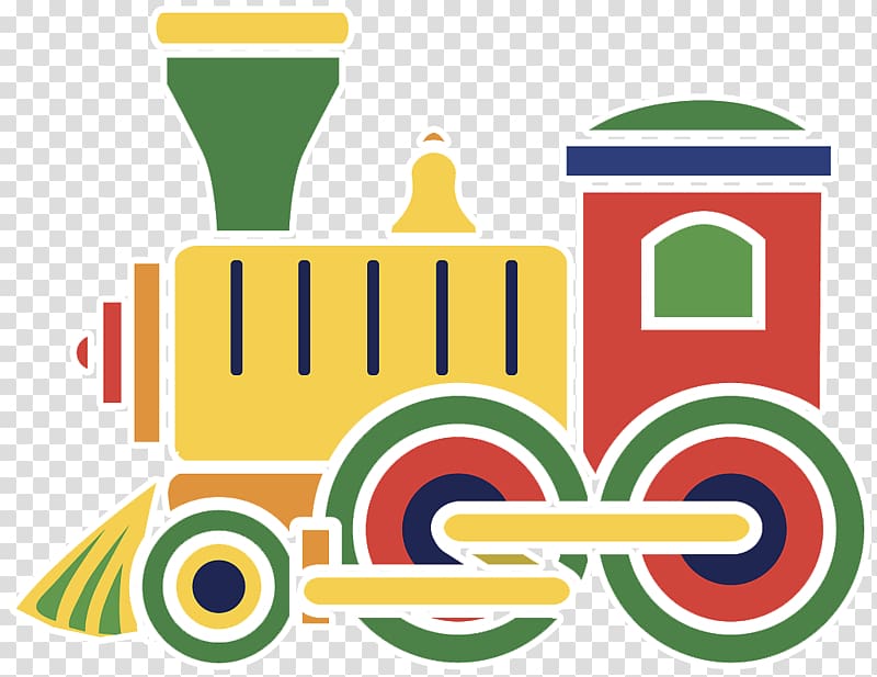 Train Cartoon , Flat cartoon illustration steam train transparent background PNG clipart