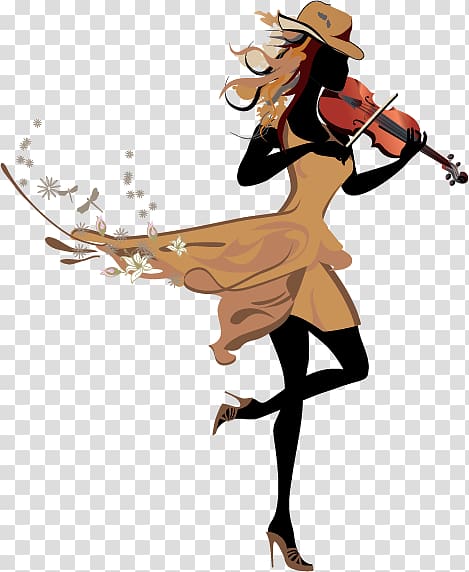 violin beauty transparent background PNG clipart