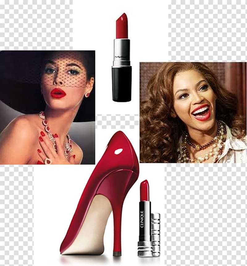 Cosmetics advertising Fashion Lipstick, red lips transparent background PNG clipart