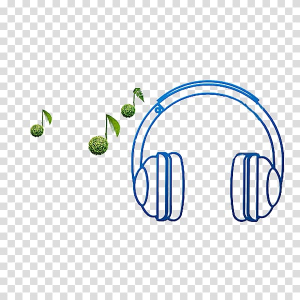 Headphones Cartoon Icon, Nice headphones transparent background PNG clipart