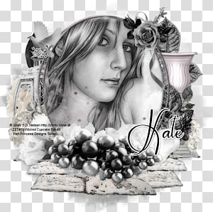 Drawing montage Font, Wisteria Watercolor transparent background PNG clipart thumbnail