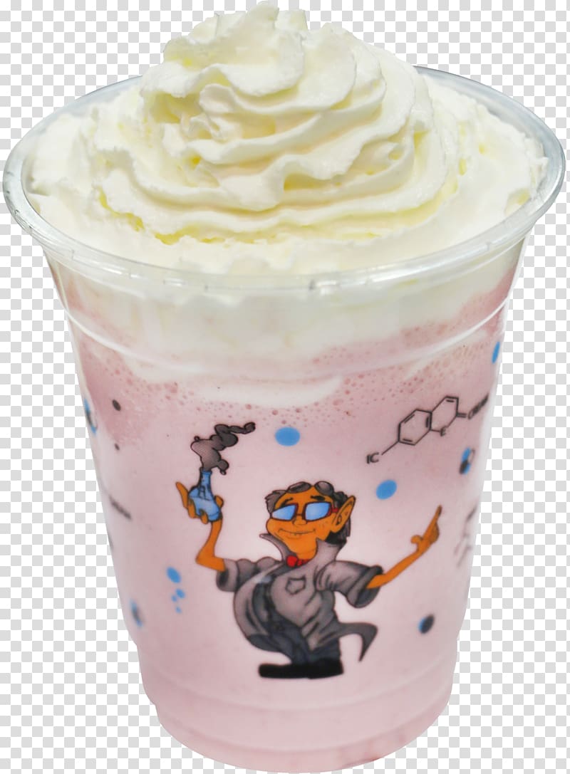 Ice cream Milkshake Sundae, milk shake transparent background PNG clipart