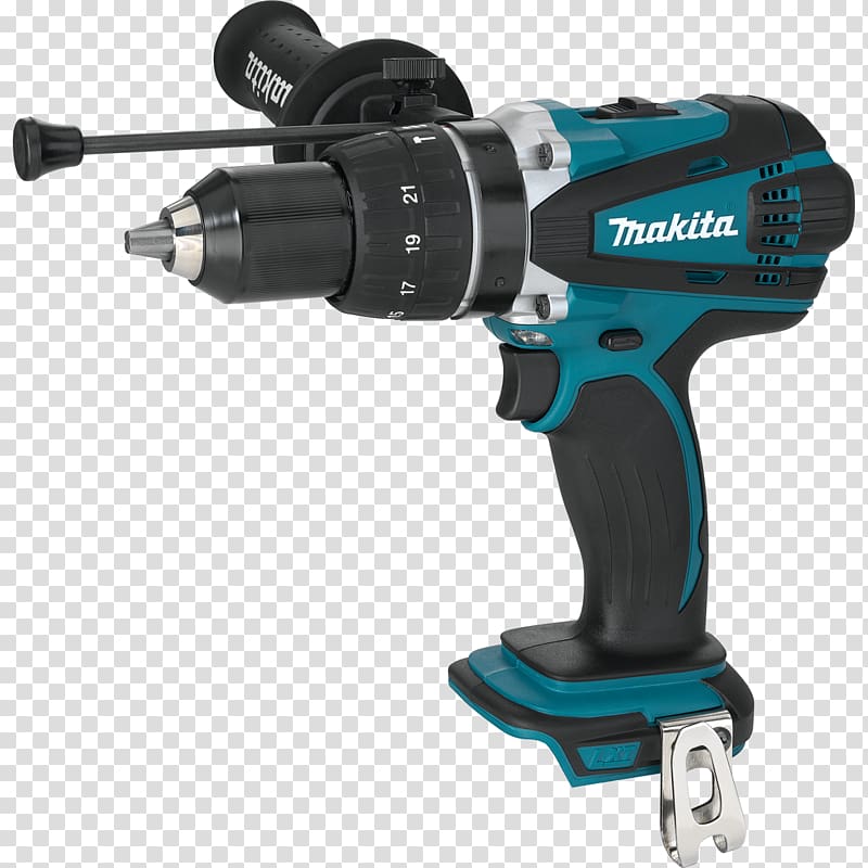 Hammer drill Makita Augers Impact driver Tool, power drill transparent background PNG clipart