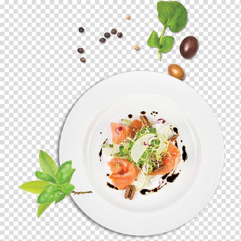 Smoked salmon Dish Recipe Garnish Cuisine, vegetable transparent background PNG clipart