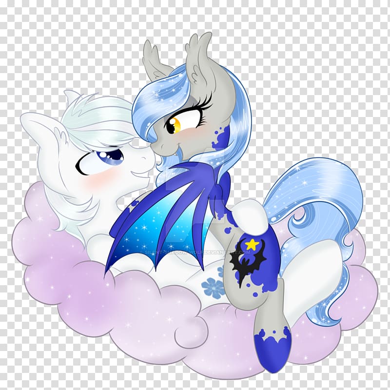 Pony Gray wolf Princess Luna Winged unicorn, ghost shadow transparent background PNG clipart