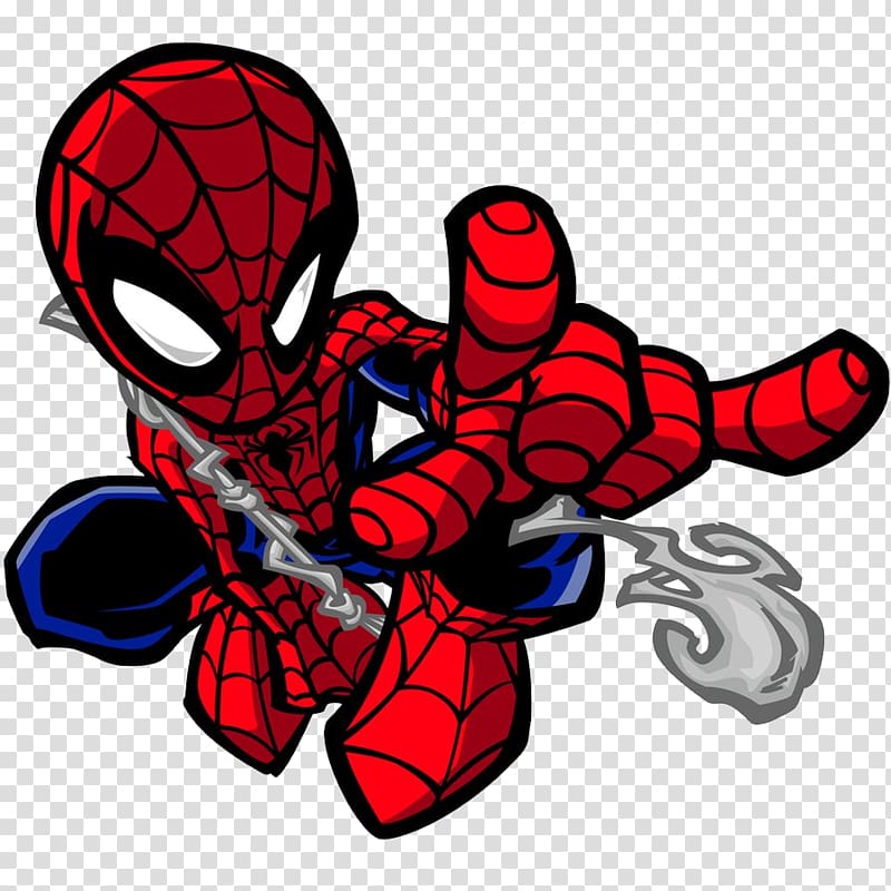 Spider-Man Deadpool YouTube Marvel Comics, spider-man transparent background PNG clipart
