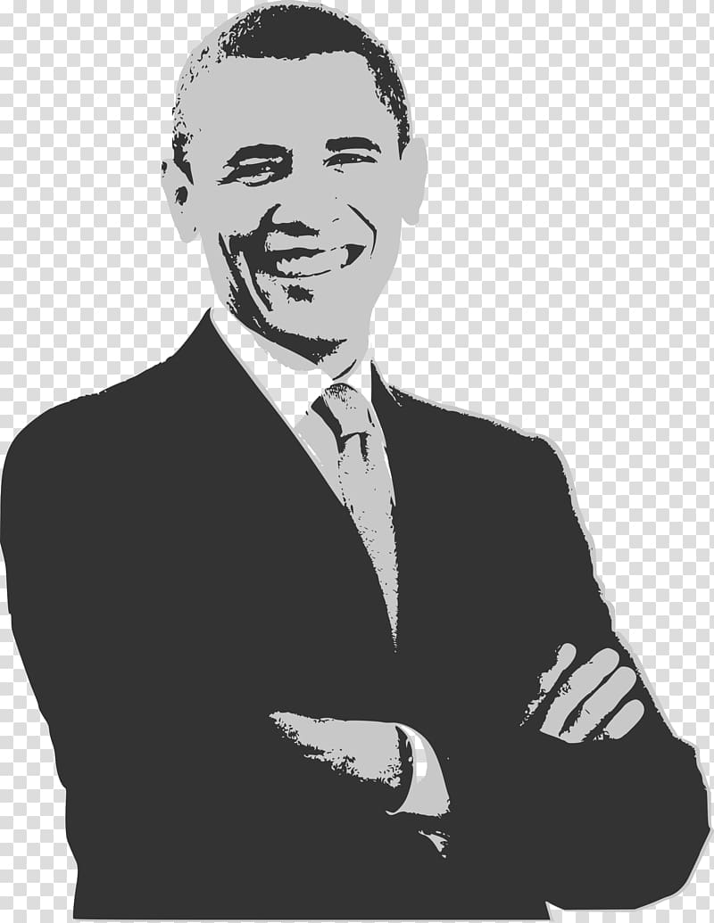 Barack Obama transparent background PNG clipart