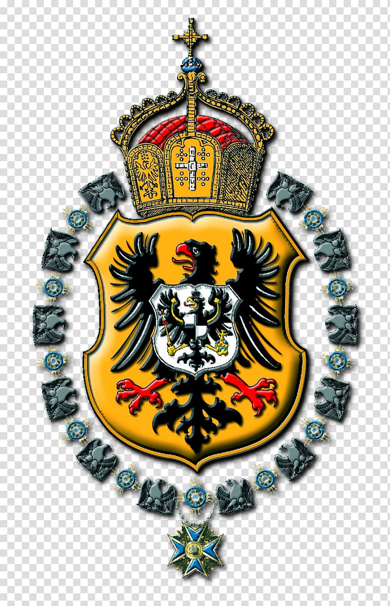Nazi Germany German Empire Emblem Badge, holy roman empire crown transparent background PNG clipart