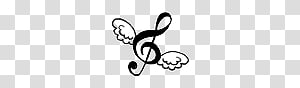 angel notes transparent background PNG clipart thumbnail