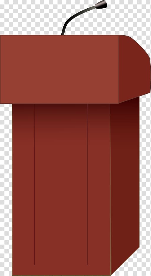 Podium , Lectern Loudspeaker transparent background PNG clipart