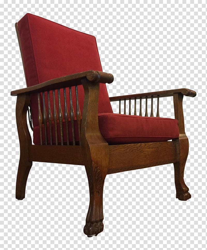 Morris chair Table Mission style furniture Recliner, chair transparent background PNG clipart